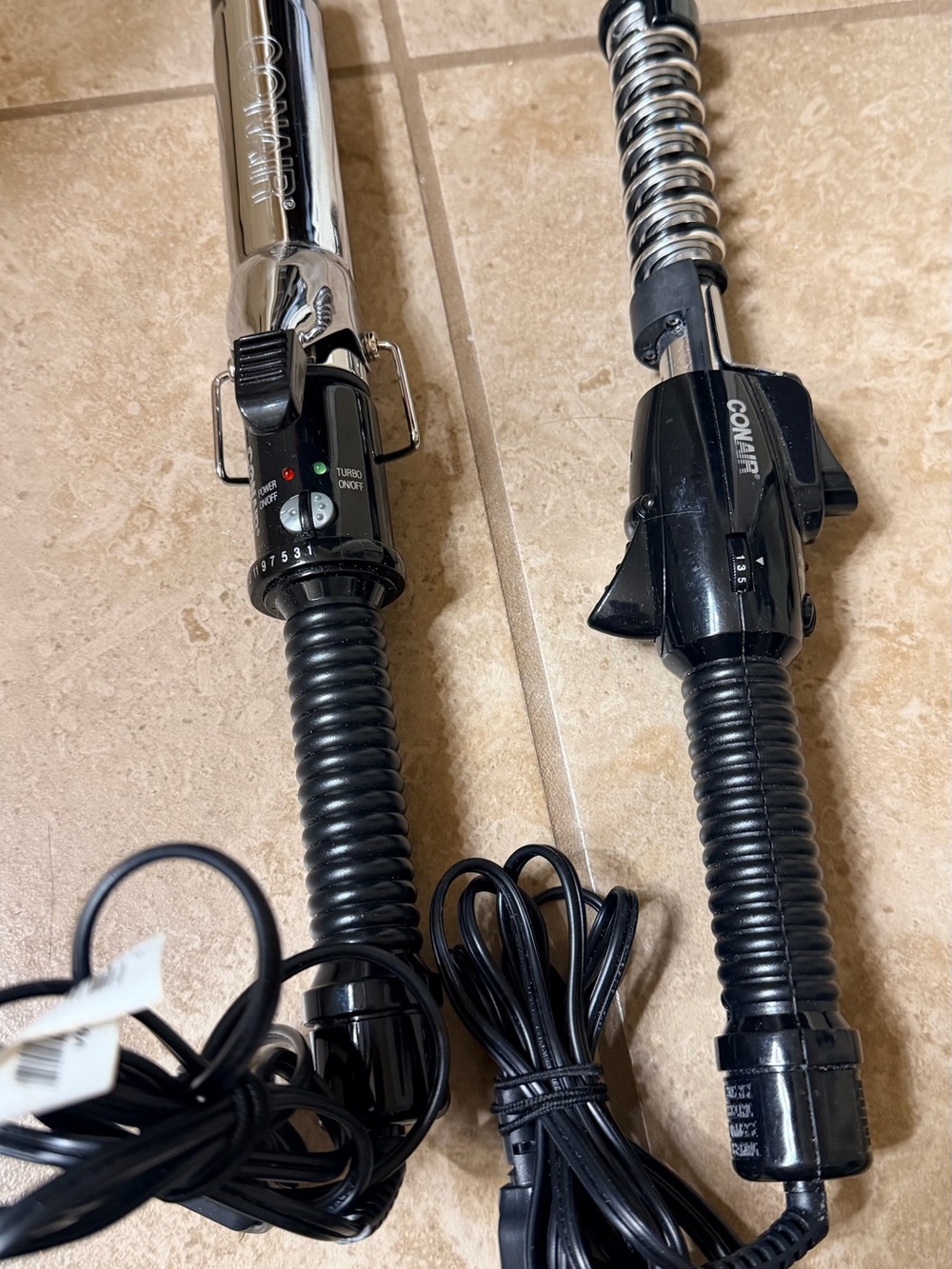 Conair Black Curling Iron -  Bundle for 2